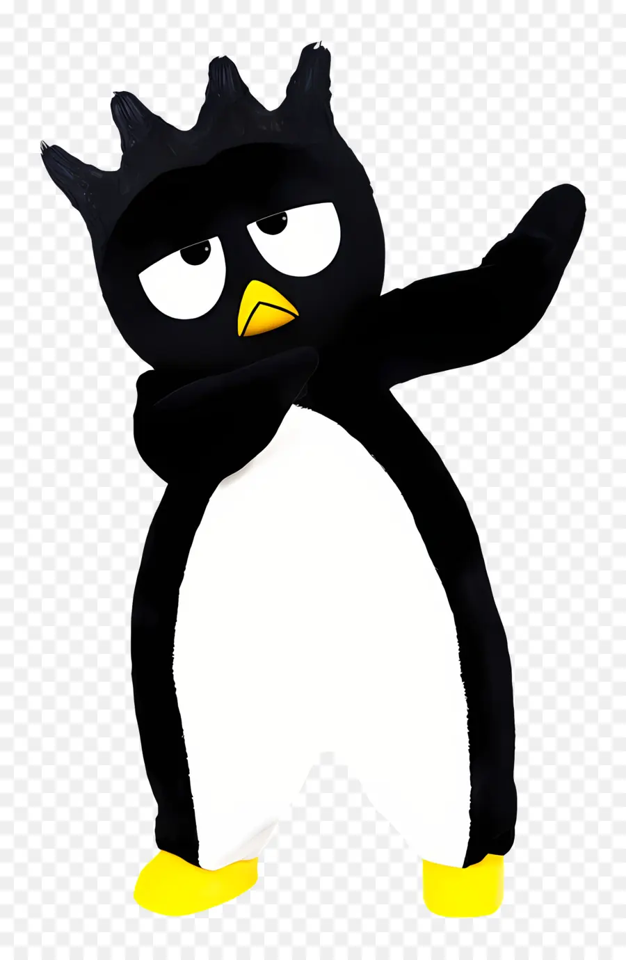 Bad Badtz Maru，Caractère De Pingouin Noir PNG