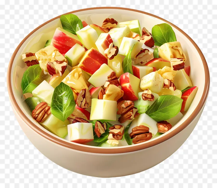 Salade Waldorf，Salade De Fruits PNG