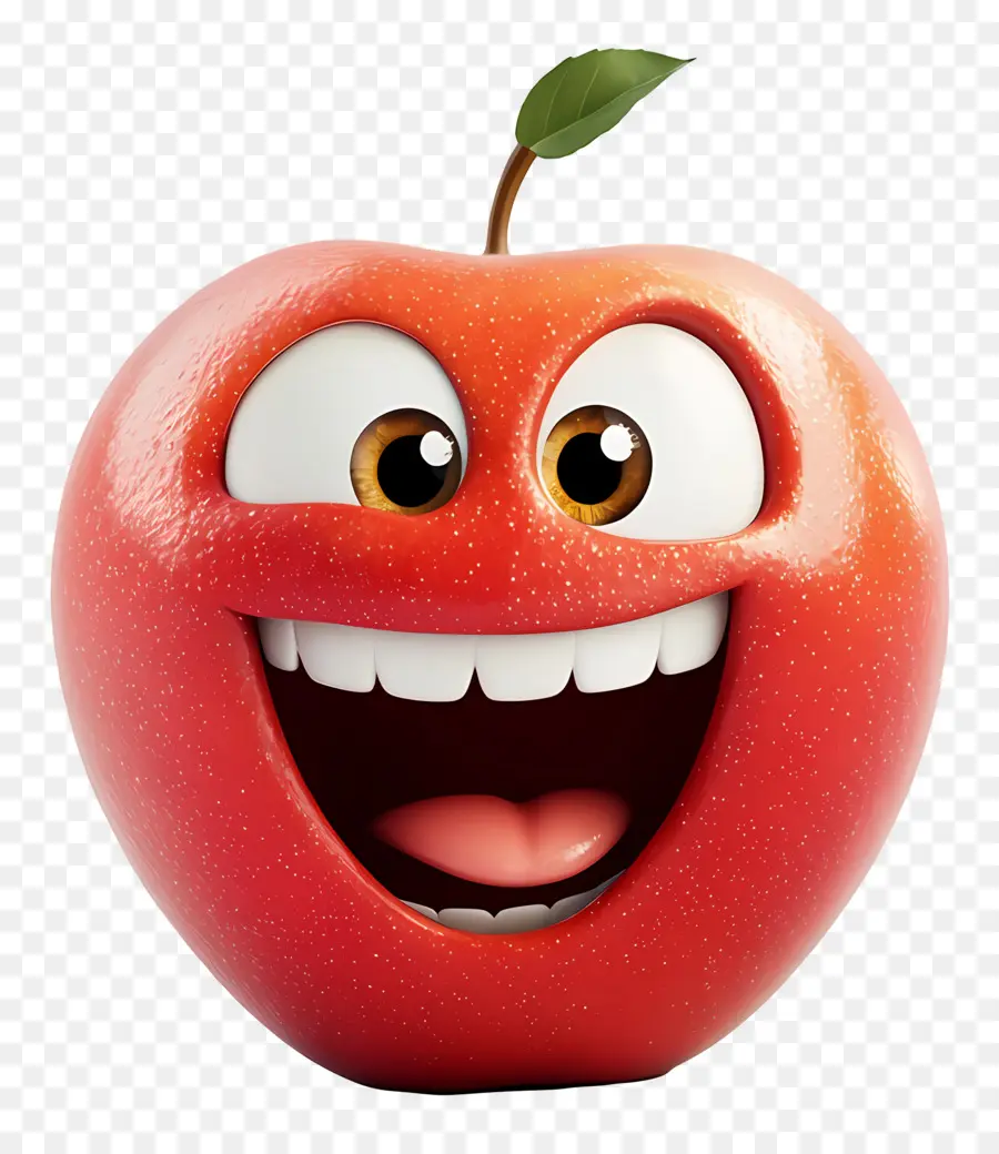 Pomme Rouge，Dessin Animé Pomme Rouge PNG