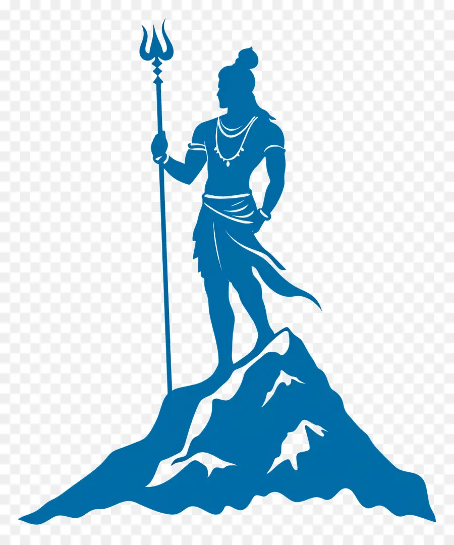 Seigneur Rama，Divinité Hindoue Sur La Montagne PNG