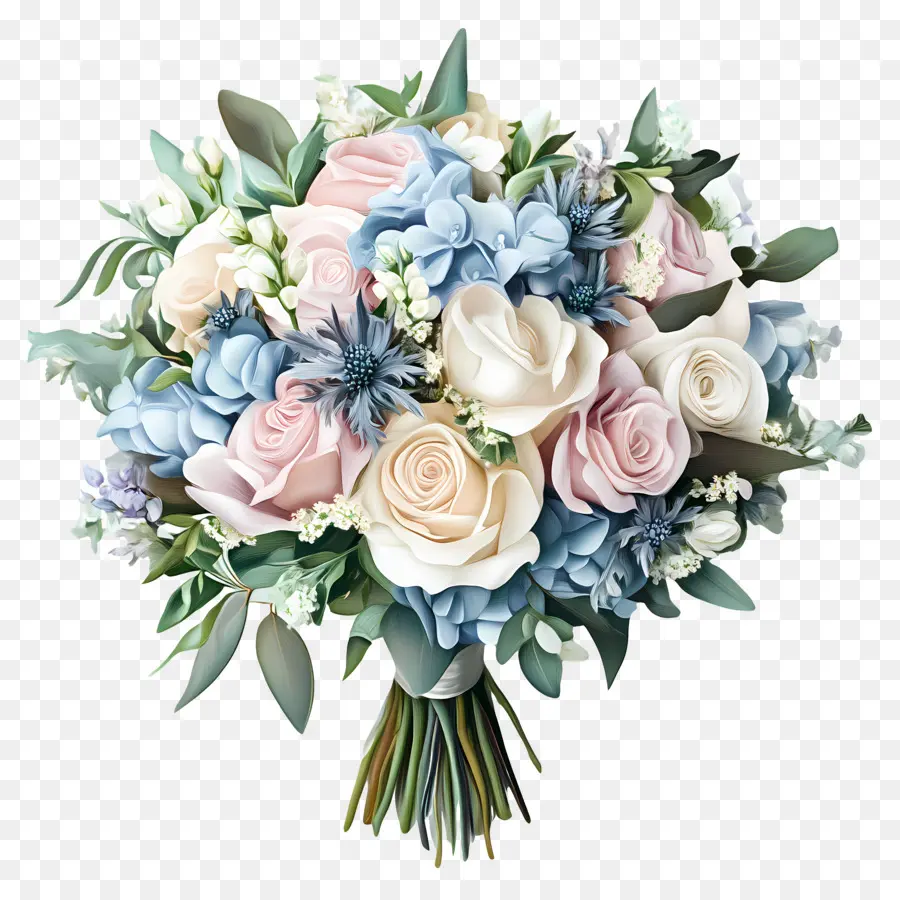 Bouquet De Mariée，Bouquet De Fleurs PNG