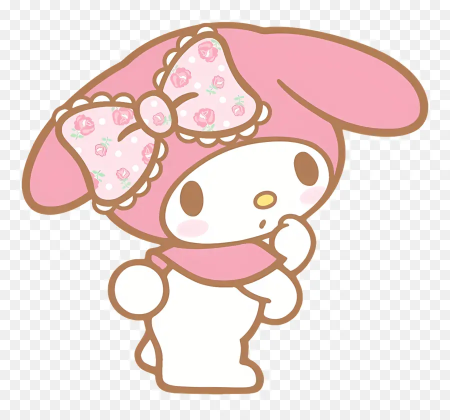 Ma Mélodie，Lapin Rose PNG