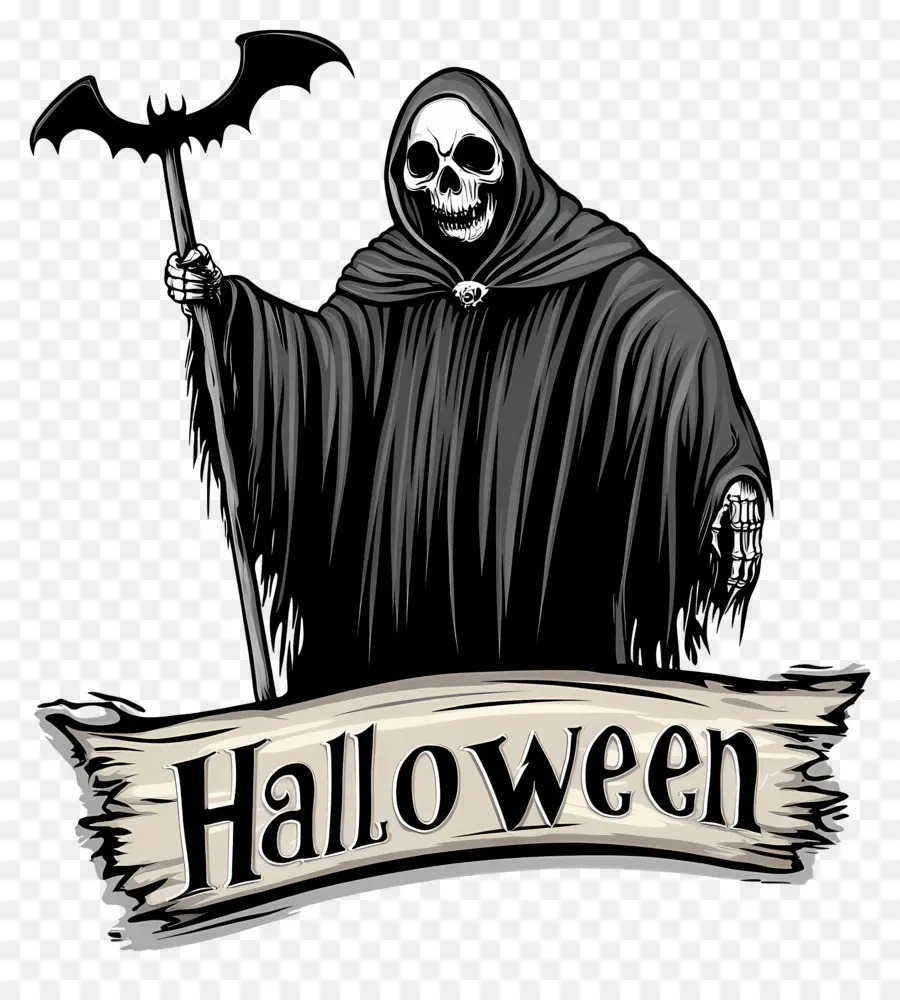 Halloween，Faucheuse PNG