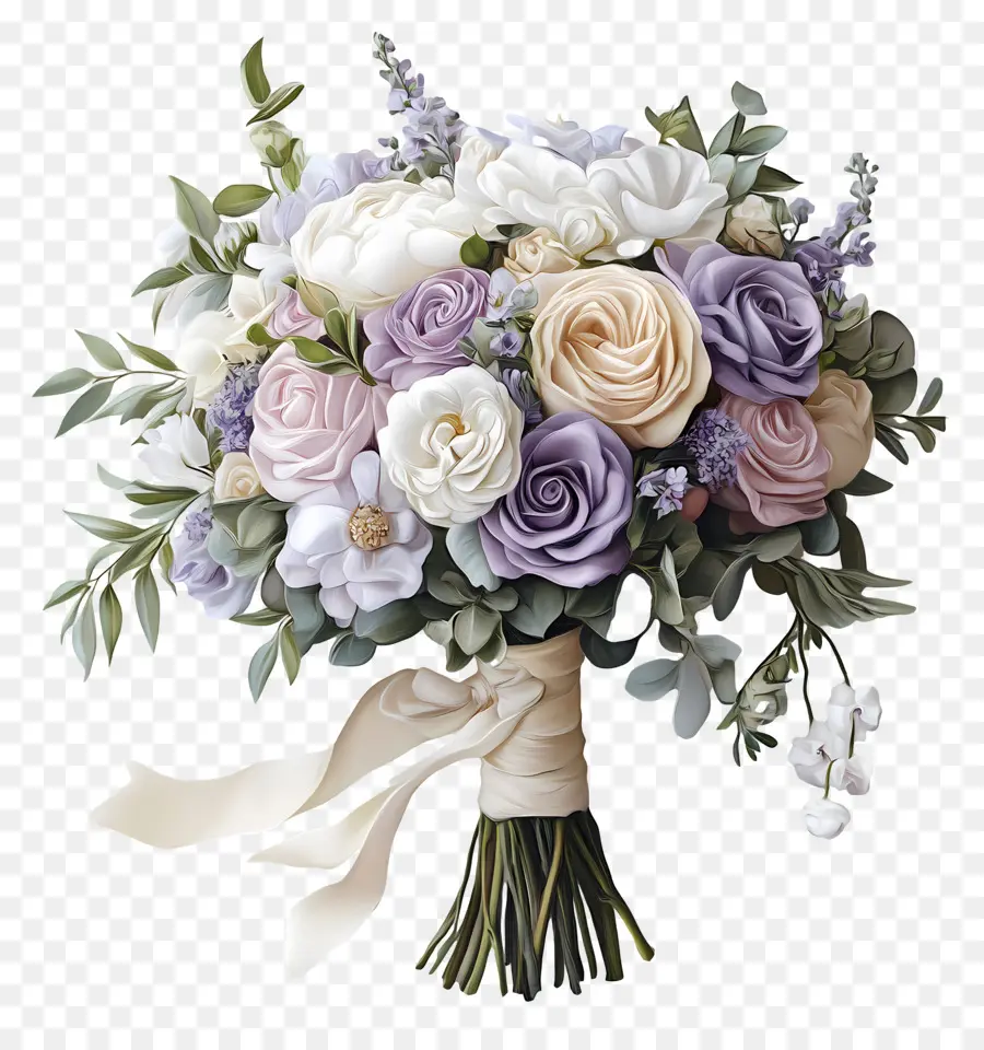 Bouquet De Mariée，Bouquet De Fleurs PNG