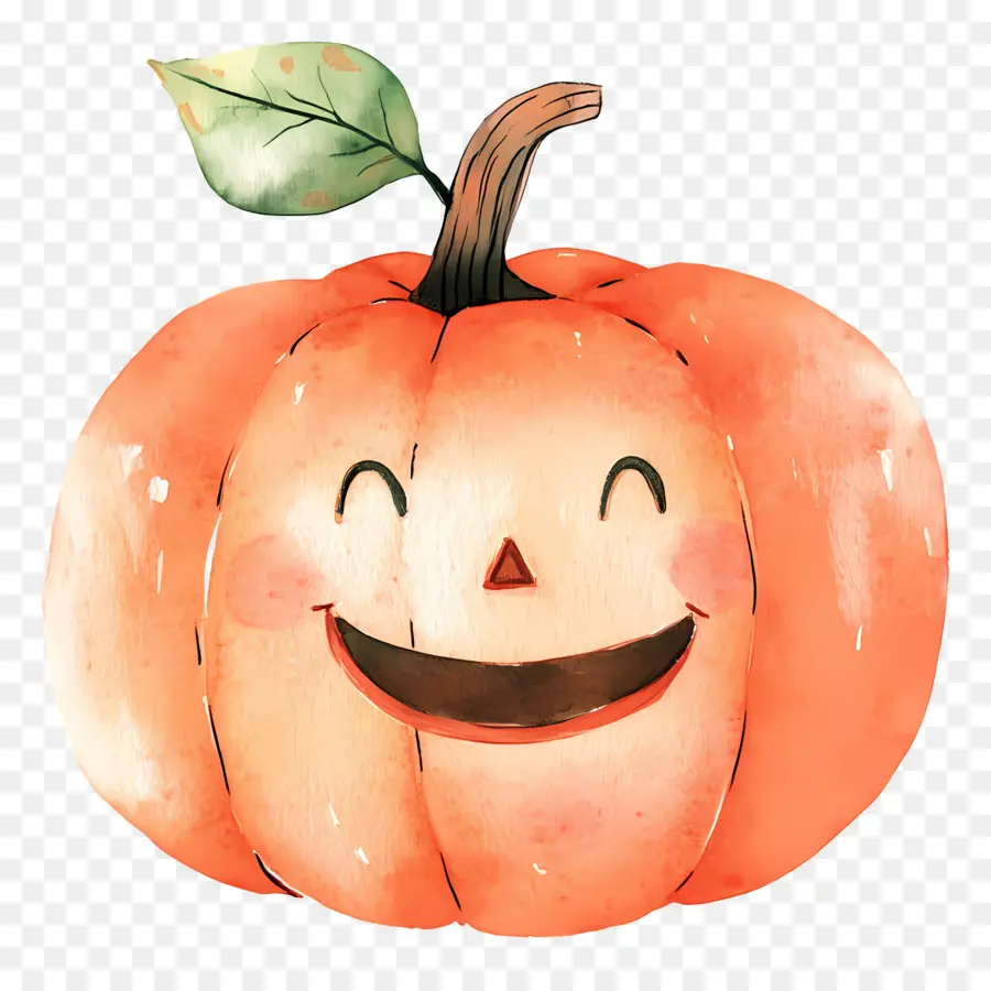 Citrouille Mignonne，Citrouille Souriante PNG