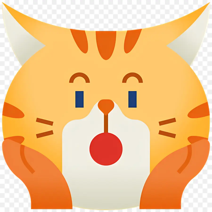 Chat Emoji，Chat Triste PNG