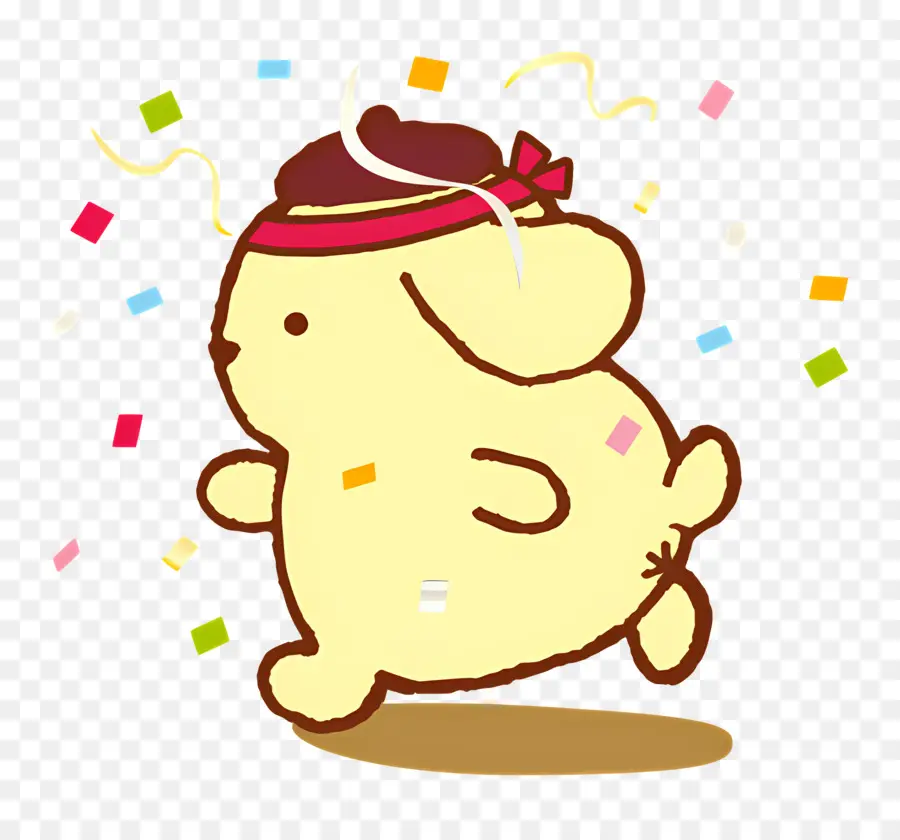 Pompompurine，Pompompurin En Cours D'exécution PNG