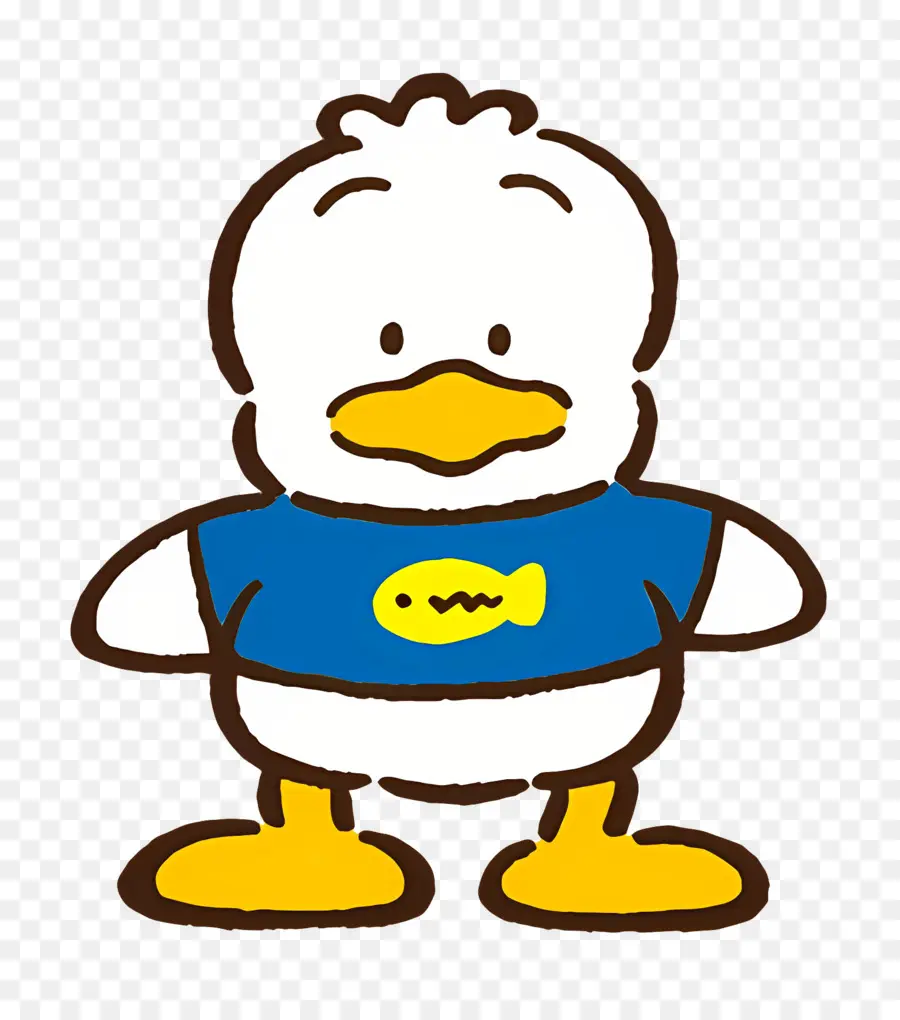 Pekklé，Canard De Dessin Animé PNG