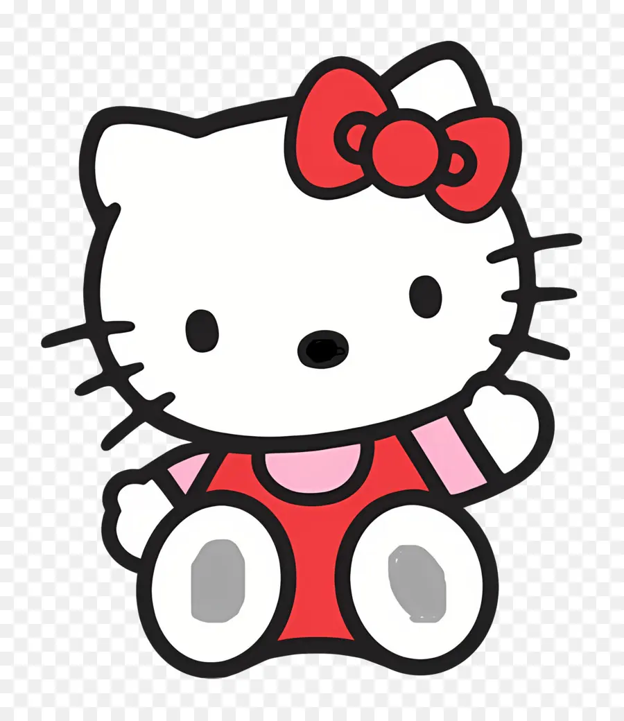 Bonjour Kitty，Chat De Dessin Animé PNG