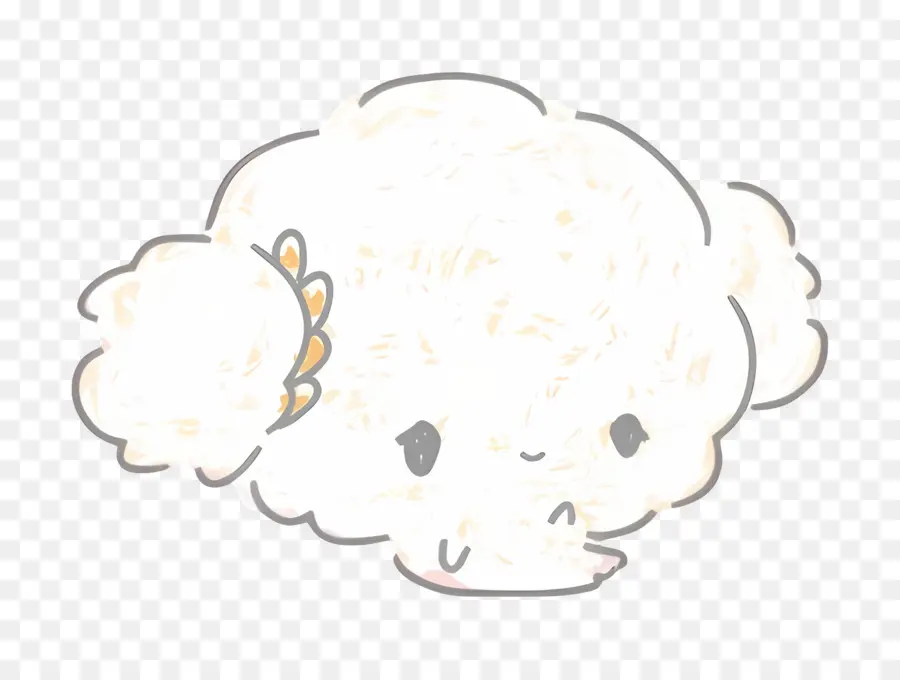 Cogimyun，Nuage Moelleux Avec Du Blé PNG