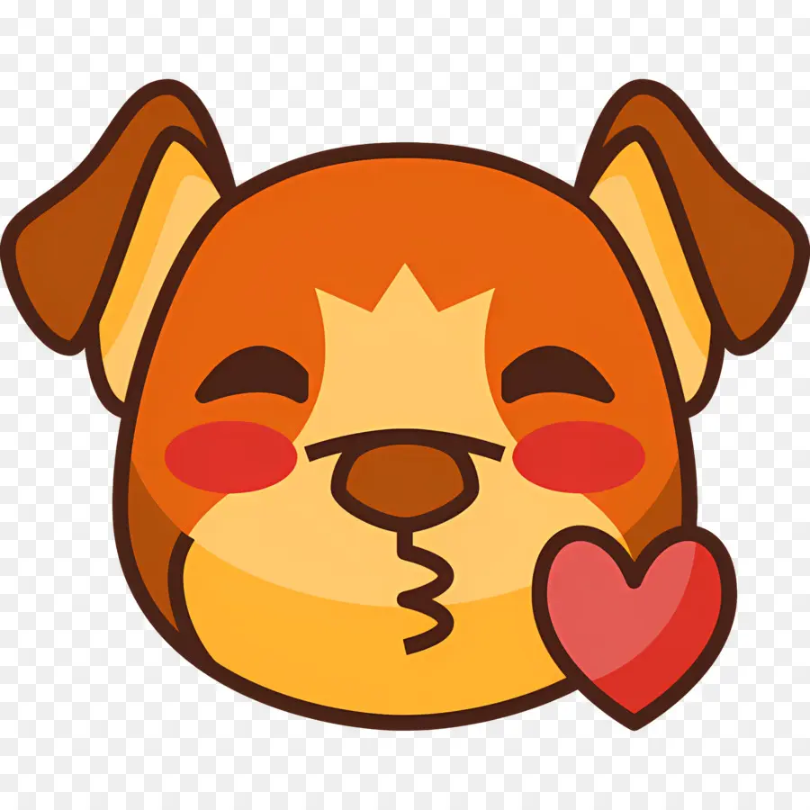 Emoji De Chien，Chien D'amour PNG