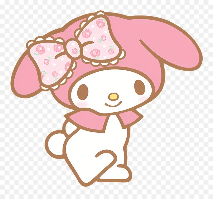 Ma Mélodie，Lapin Rose PNG