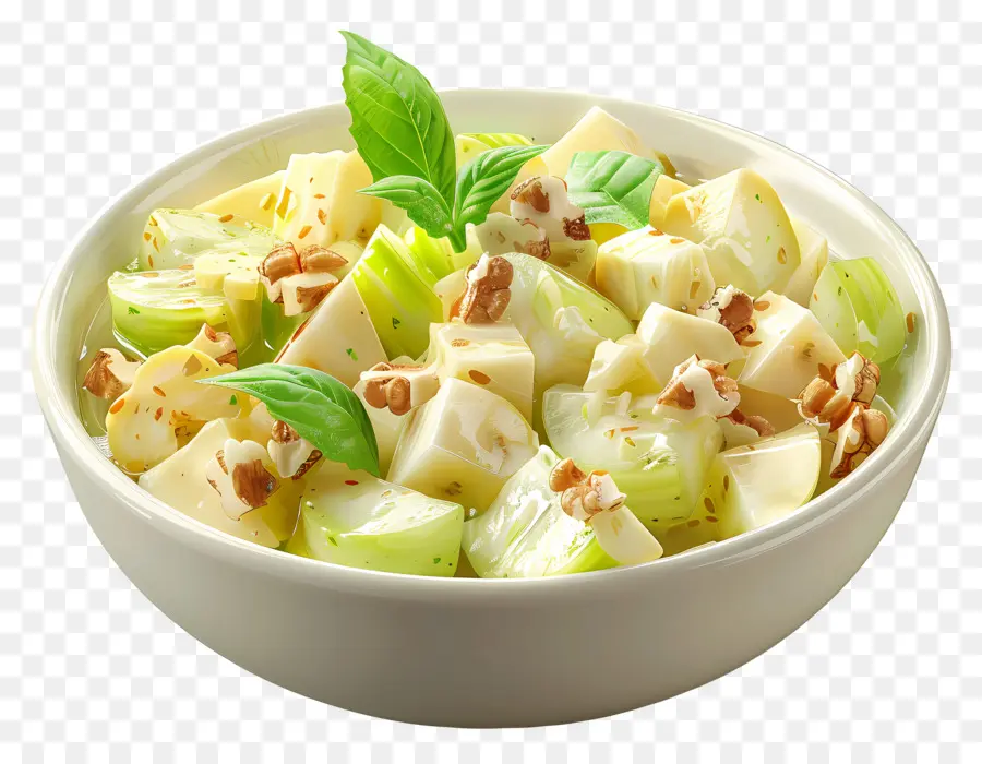 Salade Waldorf，Salade De Céleri Et Fromage PNG