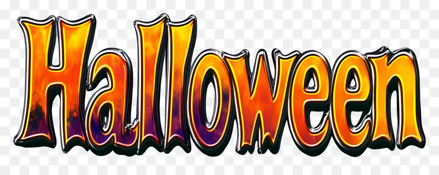 Halloween，Texte D'halloween PNG