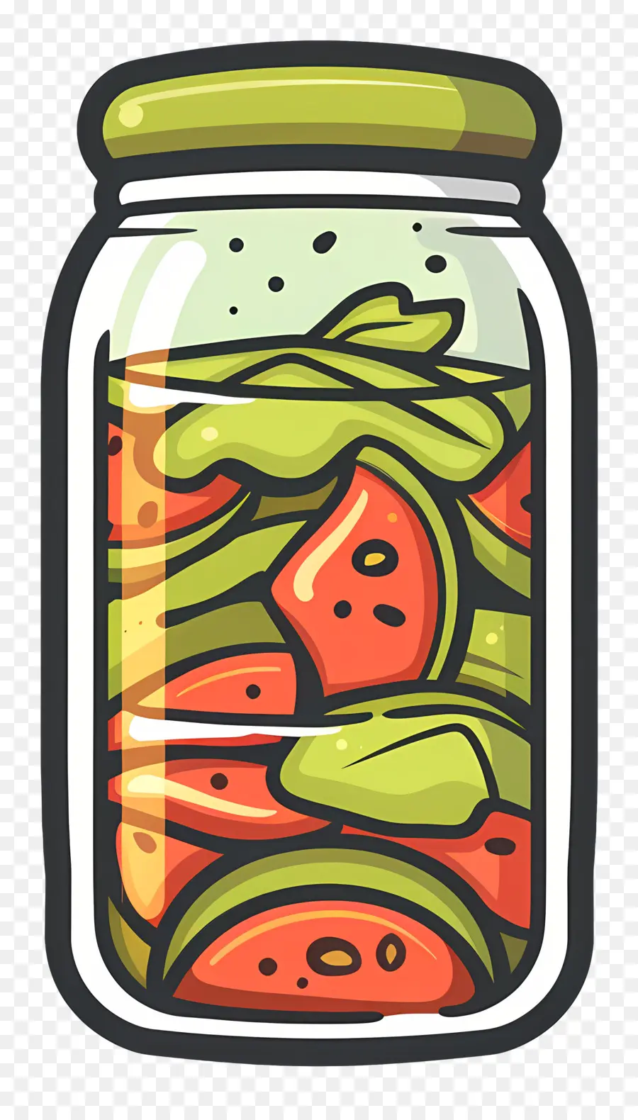 Pot De Kimchi，Légumes Marinés En Pot PNG