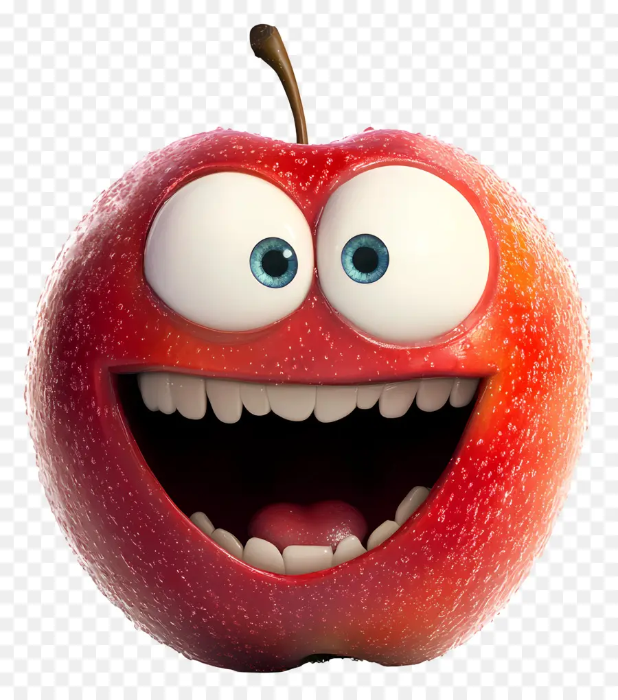 Pomme Rouge，Dessin Animé Pomme Rouge PNG