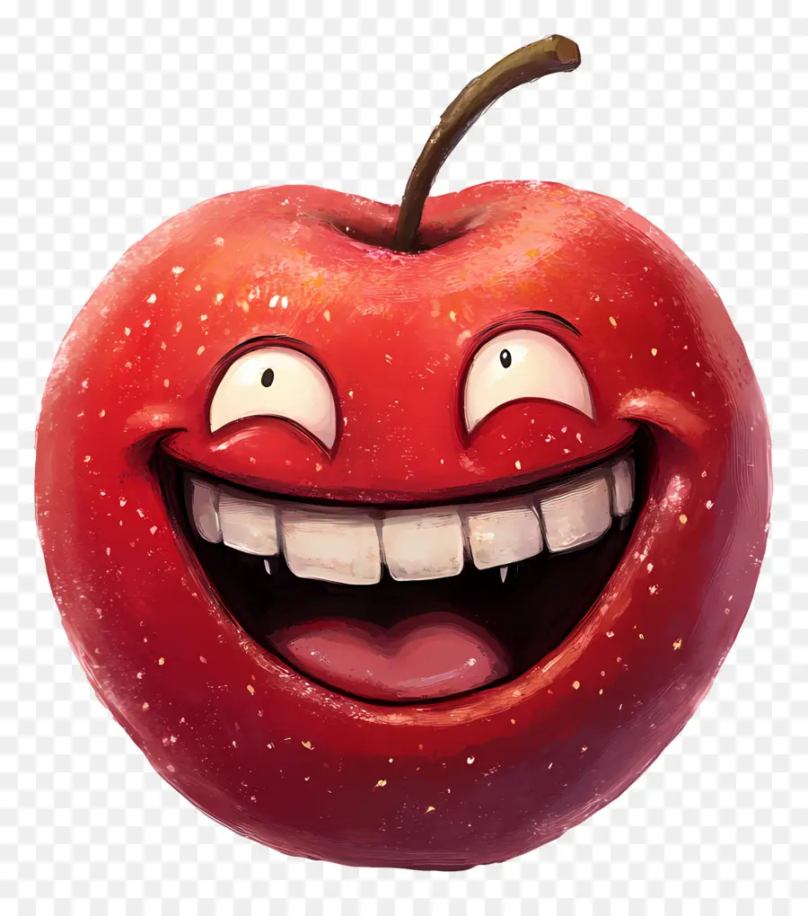 Pomme Rouge，Dessin Animé Pomme Rouge PNG