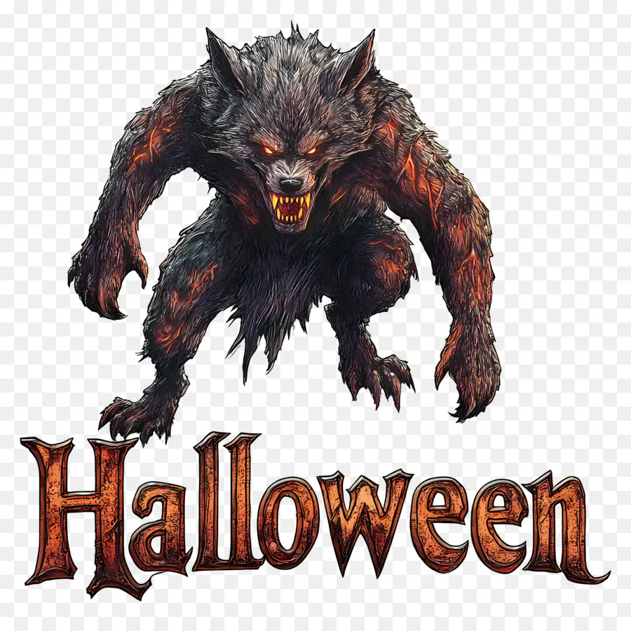 Halloween，Loup Garou PNG