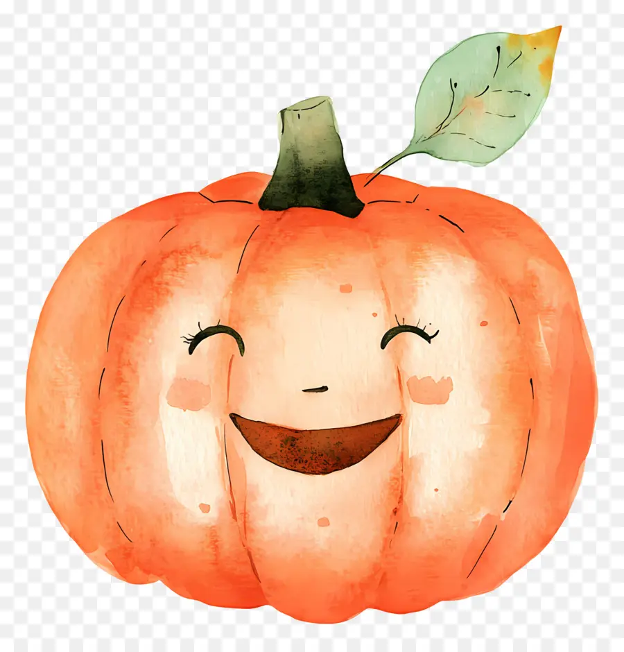 Citrouille Mignonne，Citrouille Souriante PNG