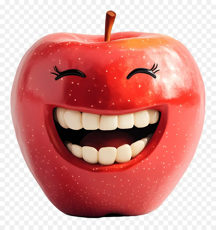 Pomme Rouge，Dessin Animé Pomme Rouge PNG