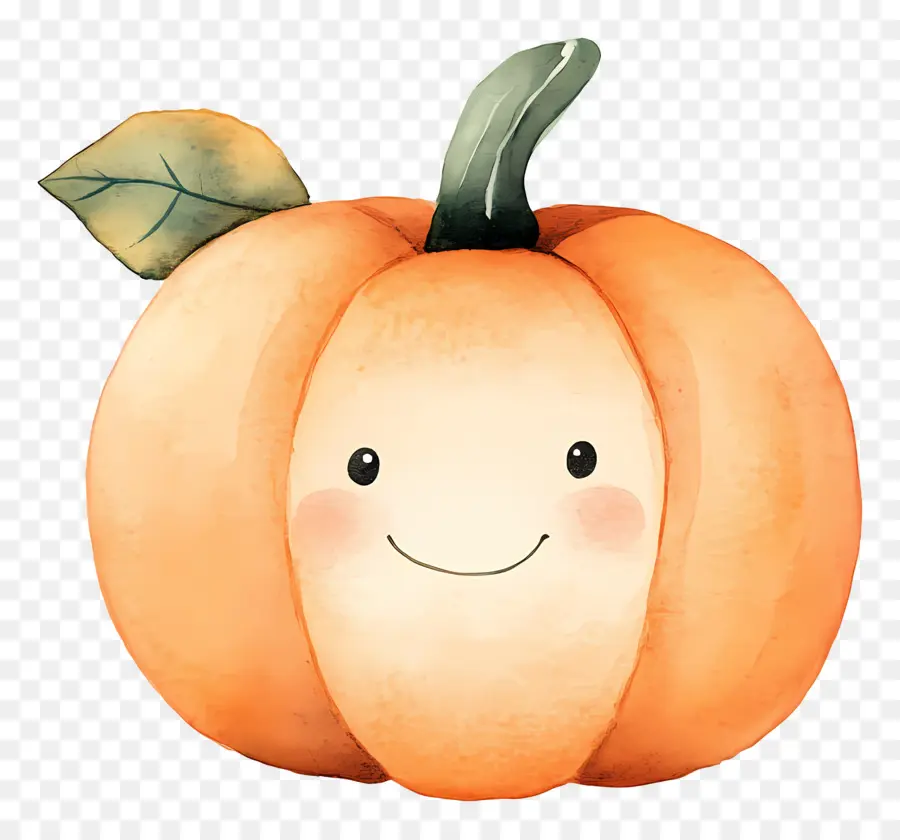 Citrouille Mignonne，Citrouille Souriante PNG