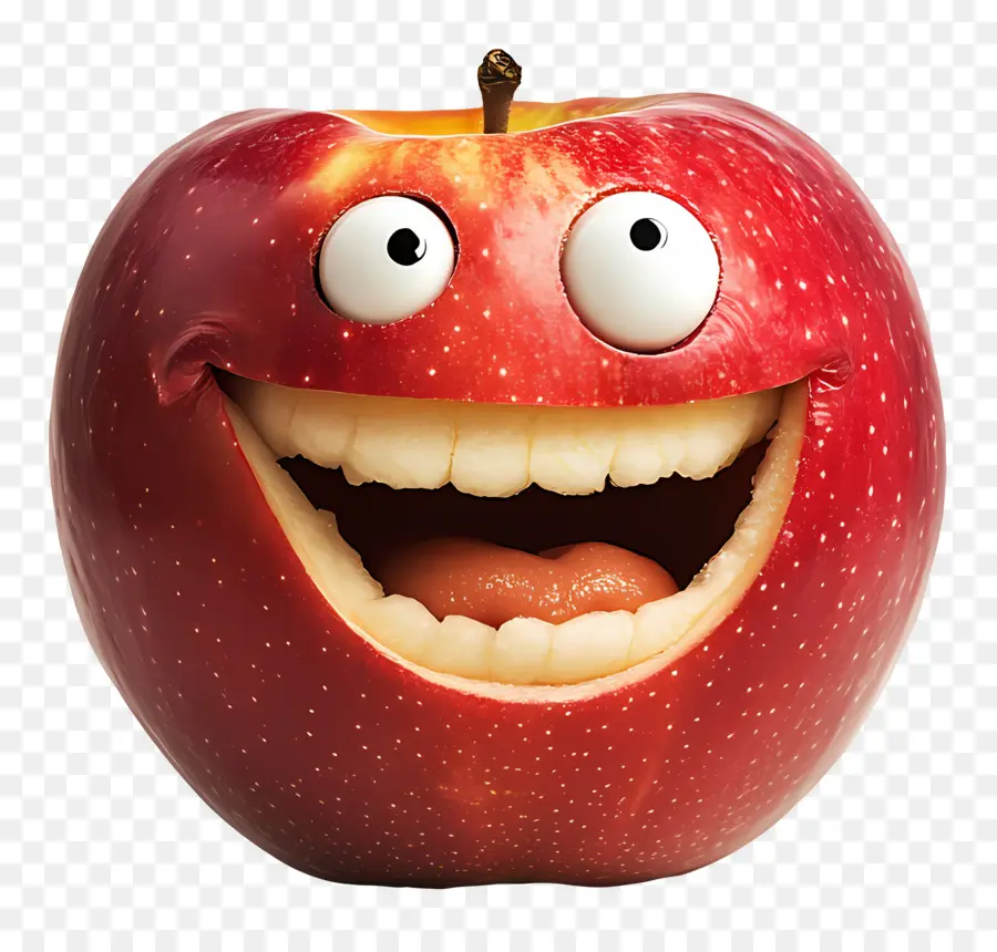 Pomme Rouge，Dessin Animé Pomme Rouge PNG