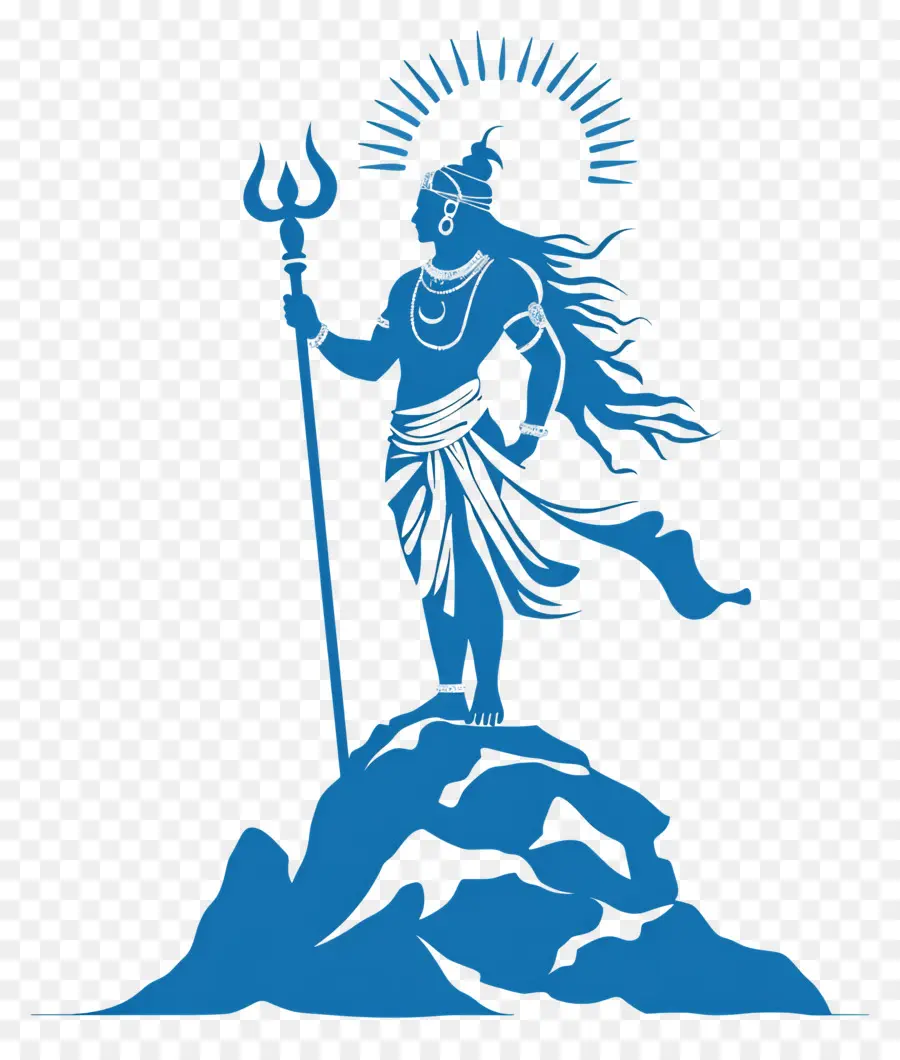 Seigneur Rama，Shiva Sur La Montagne PNG