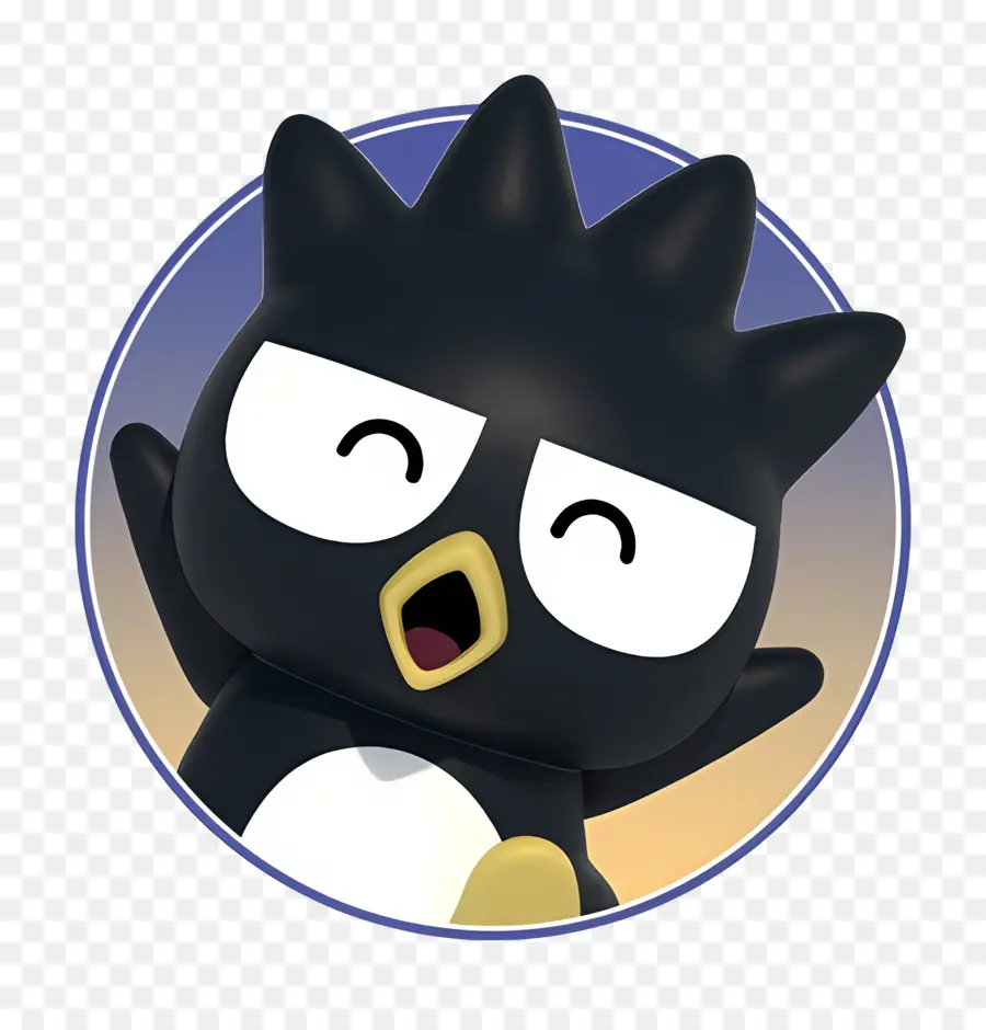 Bad Badtz Maru，Pingouin Noir PNG