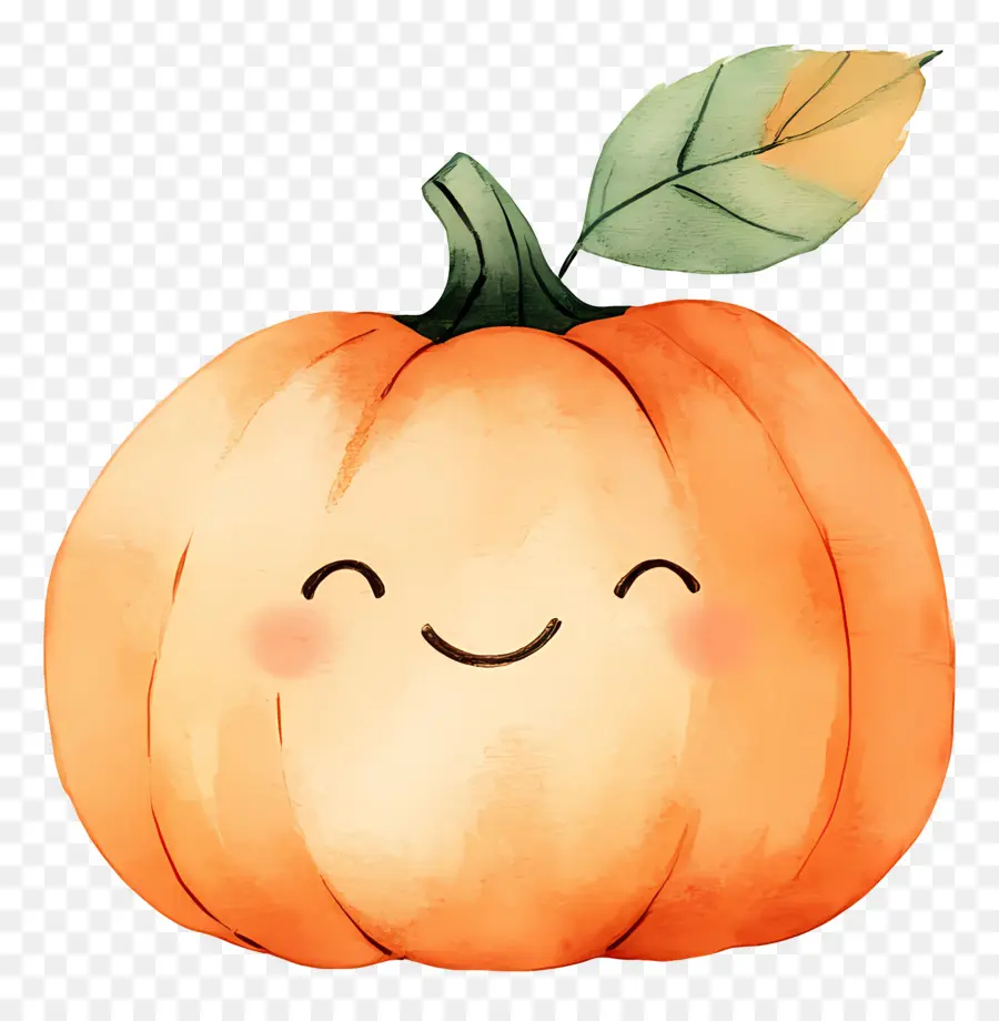 Citrouille Mignonne，Citrouille Souriante PNG