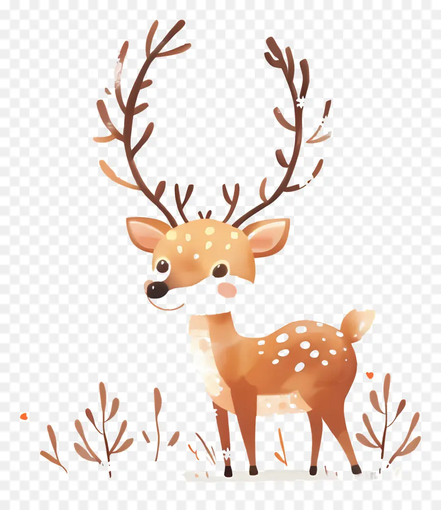 Cerf De Noël，Renne PNG