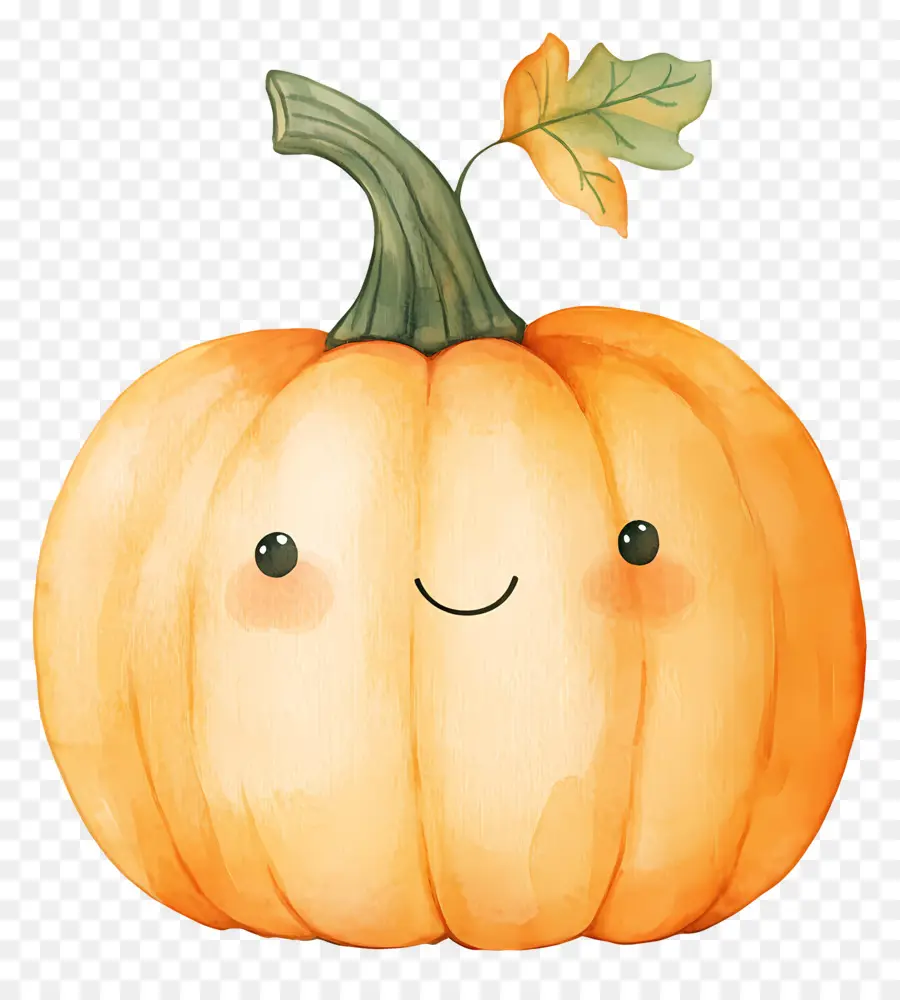 Citrouille Mignonne，Citrouille Souriante PNG