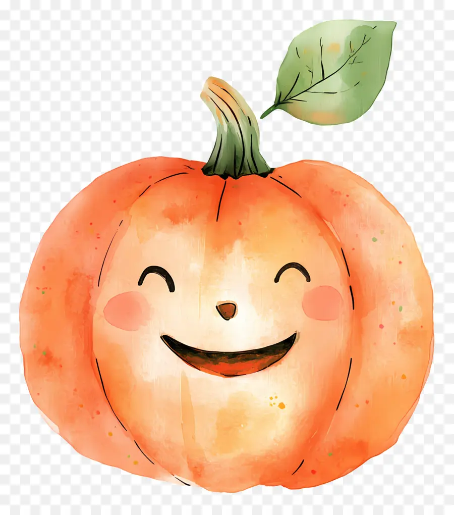 Citrouille Mignonne，Citrouille Souriante PNG