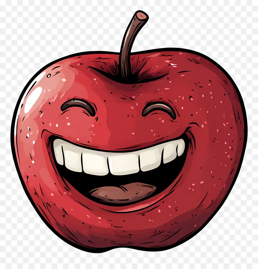 Pomme Rouge，Dessin Animé Pomme Rouge PNG