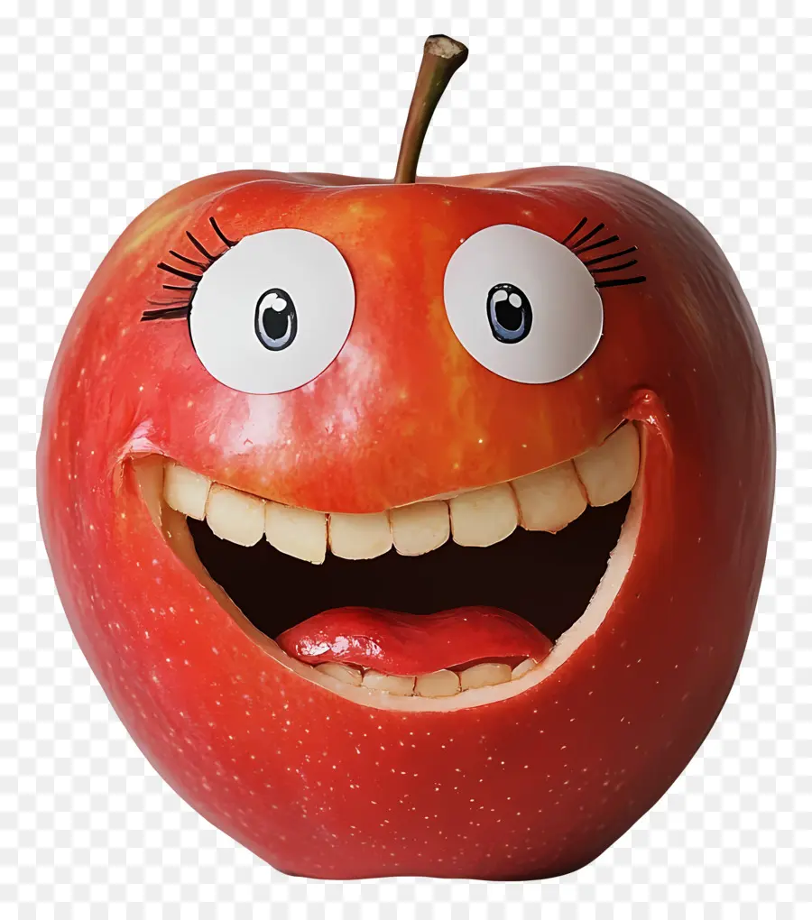 Pomme Rouge，Dessin Animé Pomme Rouge PNG