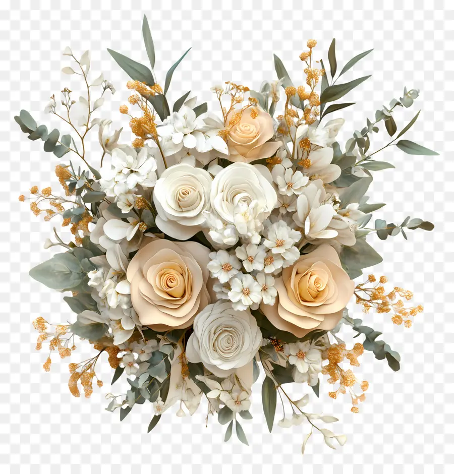 Bouquet De Mariée，Bouquet PNG