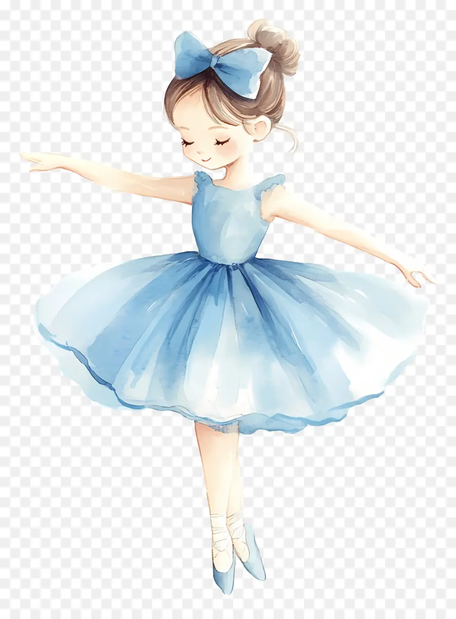 Ballet，Ballerine Bleue PNG