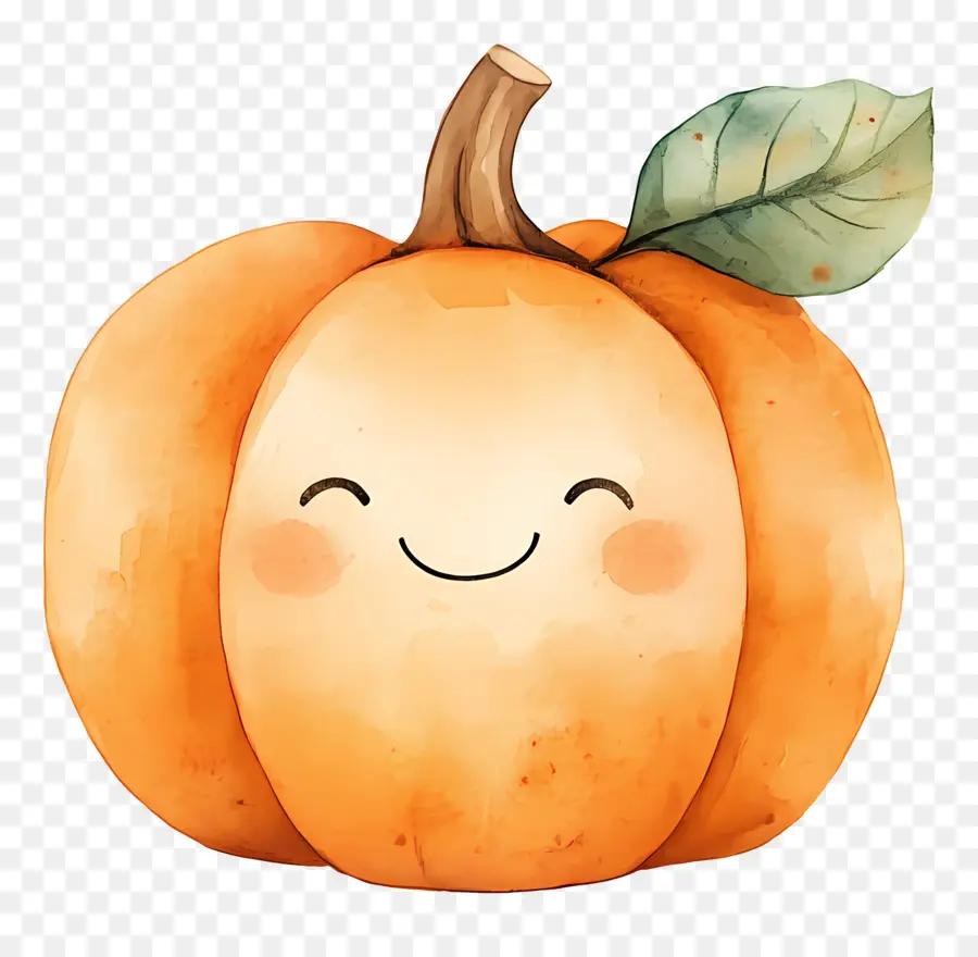 Citrouille Mignonne，Citrouille Souriante PNG