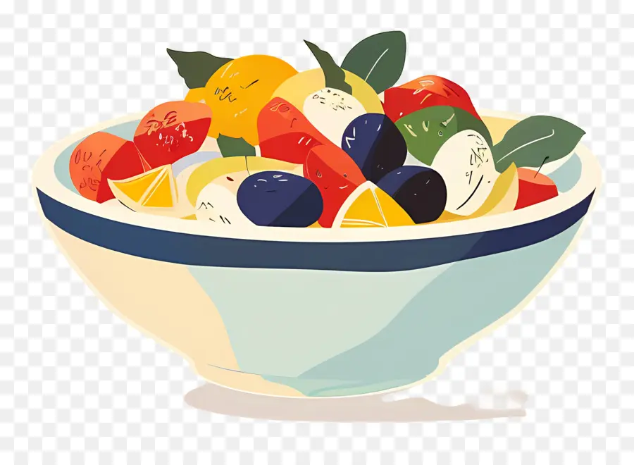 Salade De Fruits，Bol De Fruits PNG