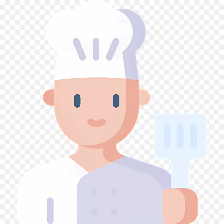 Cuisinier，Chef Avec Spatule PNG