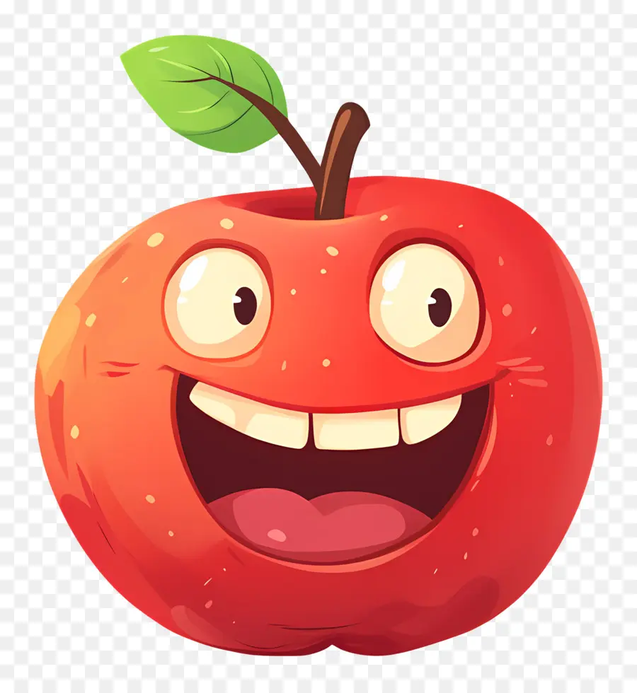 Pomme Rouge，Dessin Animé Pomme Rouge PNG