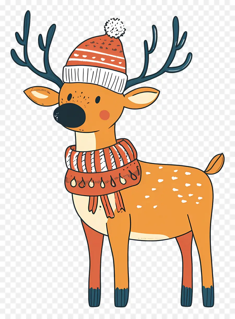 Cerf De Noël，Renne PNG