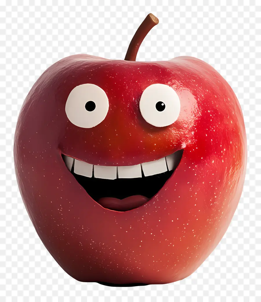 Pomme Rouge，Dessin Animé Pomme Rouge PNG