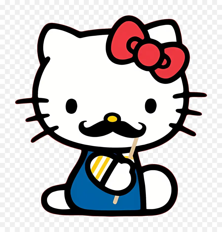 Bonjour Kitty，Chat De Dessin Animé PNG