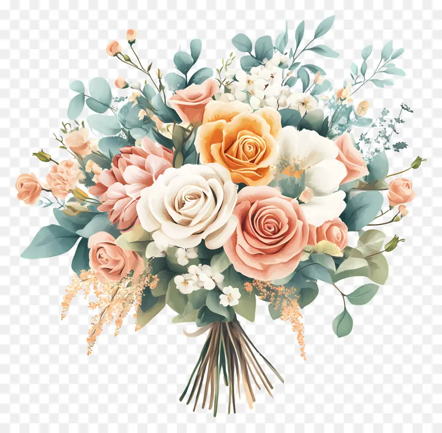 Bouquet De Mariée，Bouquet PNG