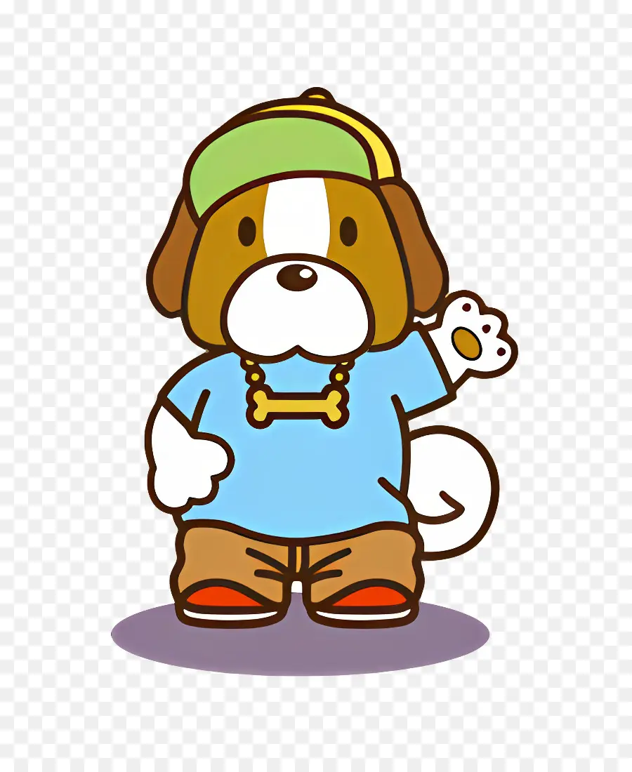 Fukuchan，Chien Avec Casquette PNG