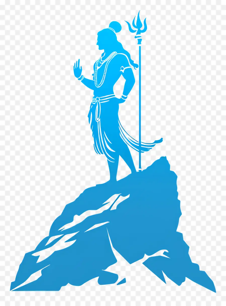 Seigneur Rama，Silhouette De Shiva PNG