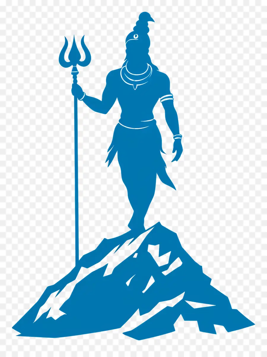 Seigneur Rama，Divinité Hindoue Sur La Montagne PNG