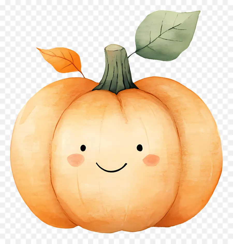 Citrouille Mignonne，Citrouille Souriante PNG