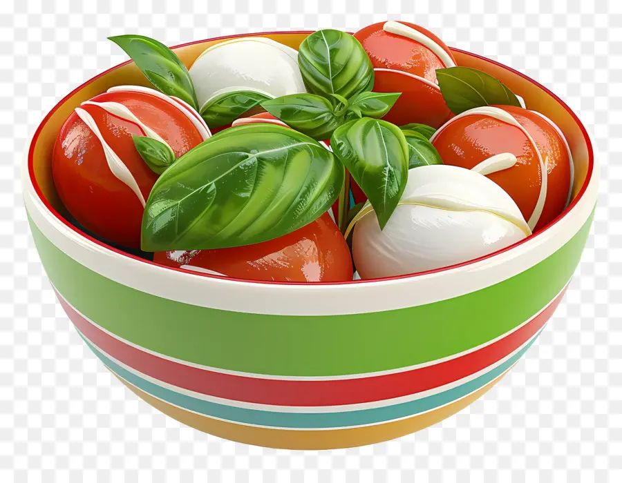 Salade Caprese，Tomate PNG