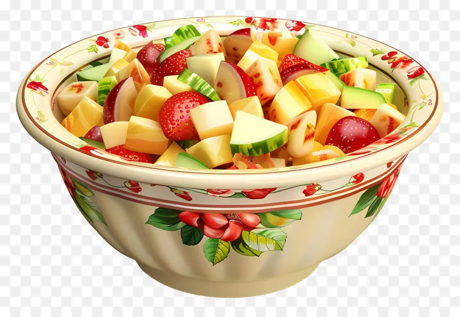 Salade Waldorf，Saladier De Fruits PNG